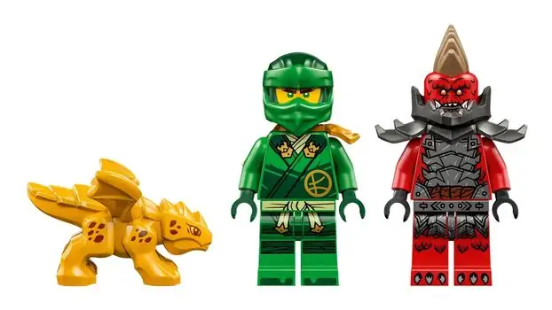 Lego Ninjago 71829 Lloyd's Green Forest Dragon, 4 image