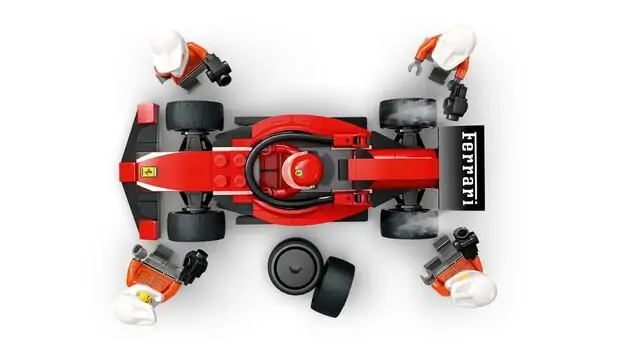 Lego City 60443 F1® Pit Stop & Pit Crew with Ferrari Car, 5 image