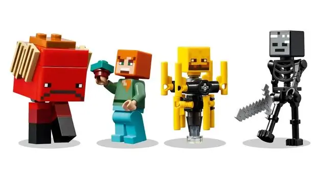 Lego Minecraft 21266 The Nether Lava Battle, 6 image