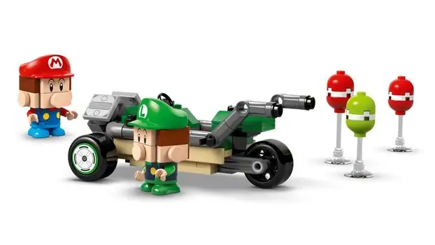 Lego Super Mario 72034 Mario Kart™ – Baby Mario vs. Baby Luigi, 7 image