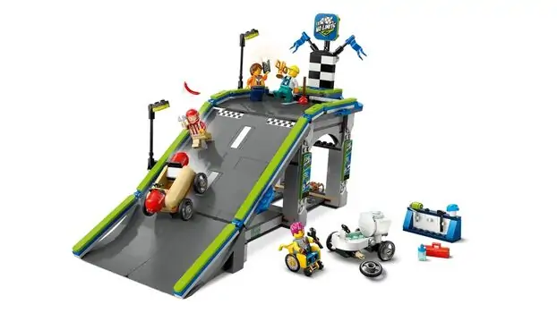 Lego City 60460 No Limits: Race Car Ramp Track, 3 image