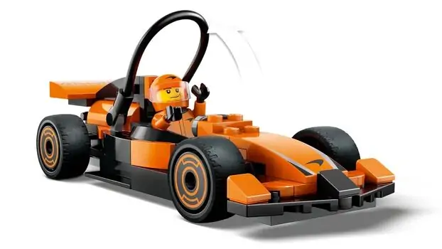 Lego City 60442 F1® Driver with McLaren Race Car, 4 image