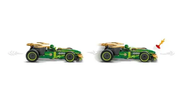 Lego Ninjago 71828 Lloyd's Pull-Back Race Car, 4 image