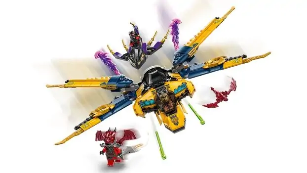 Lego Ninjago 71833 Ras and Arin's Super Storm Jet, 3 image