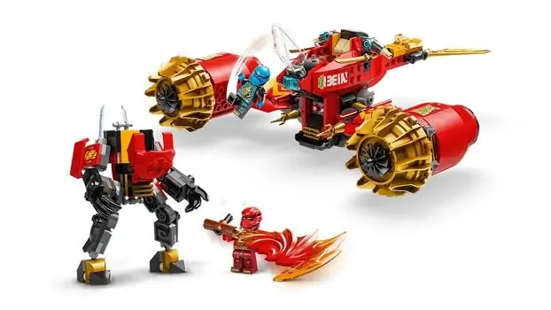 Lego Ninjago 71830 Kai's Mech Storm Rider, 3 image