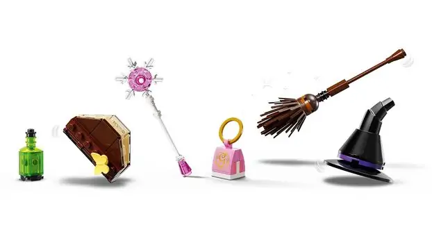 Lego Wicked 75682 Elphaba & Glinda Figures, 5 image