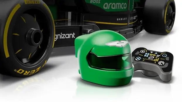 Lego Speed Champions 77245 Aston Martin Aramco F1® AMR24 Race Car, 5 image