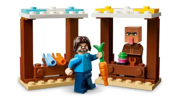 Lego Minecraft 21273 The Ghast Balloon Village Attack, 7 image