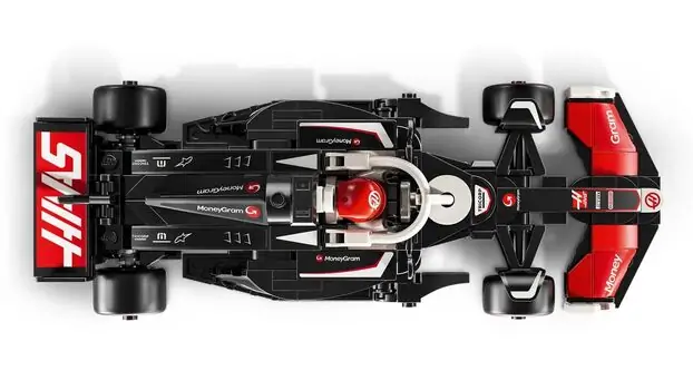 Lego Speed Champions 77250 MoneyGram Haas F1® Team VF-24 Race Car, 4 image