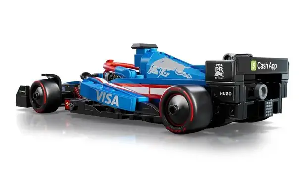 Lego Speed Champions 77246 Visa Cash App RB VCARB 01 F1® Race Car, 4 image