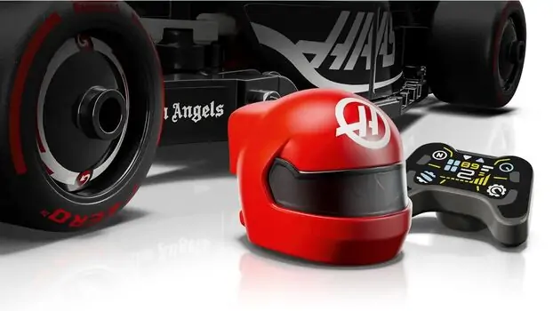 Lego Speed Champions 77250 MoneyGram Haas F1® Team VF-24 Race Car, 5 image