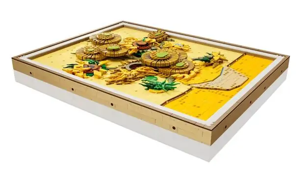 Lego Art 31215 Vincent van Gogh – Sunflowers, 4 image