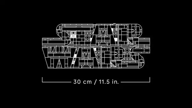 Lego Star Wars 75407 Brick-Built Star Wars™ Logo, 10 image