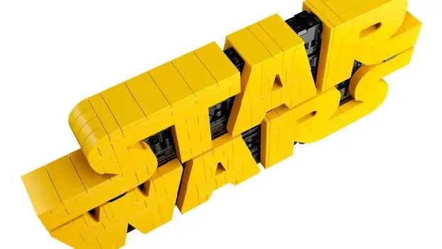 Lego Star Wars 75407 Brick-Built Star Wars™ Logo, 3 image