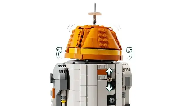 Lego Star Wars 75416 Chopper (C1-10P)™ Astromech Droid, 5 image