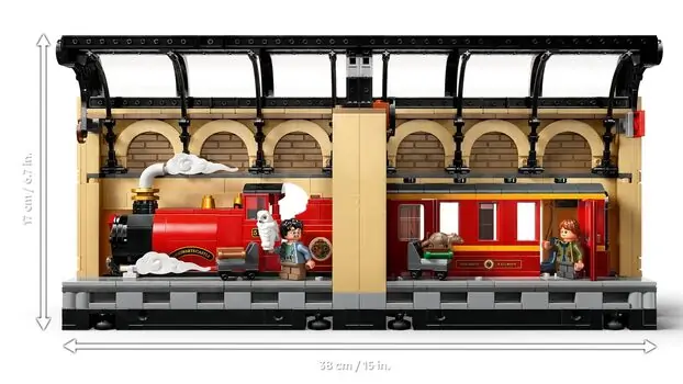 LEGO Harry Potter 76450 Book Nook: Hogwarts™ Express, 4 image