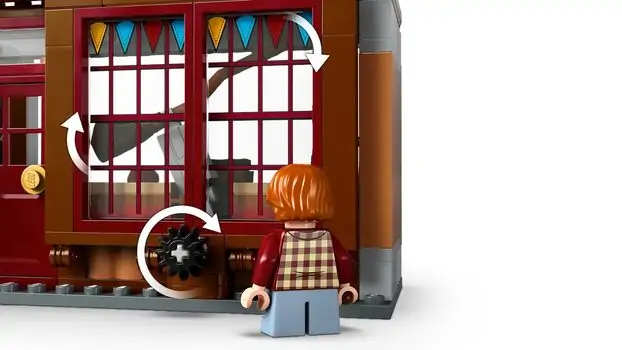 LEGO Harry Potter 76452 Quality Quidditch™ Supplies & Ice Cream Parlour, 5 image