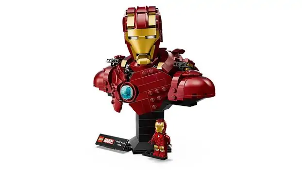 Lego Super Heroes 76327 Iron Man MK4 Bust, 4 image
