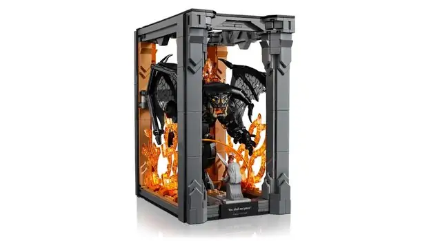 Lego Icons 10367 The Lord of the Rings: Balrog™ Book Nook, 5 image