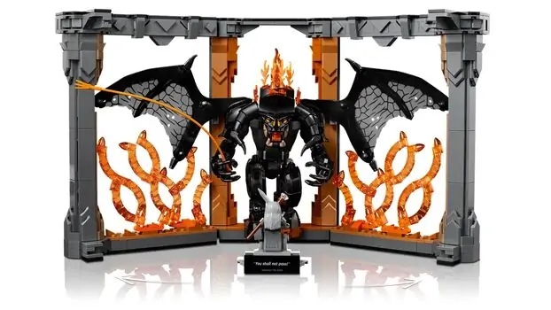 Lego Icons 10367 The Lord of the Rings: Balrog™ Book Nook, 3 image