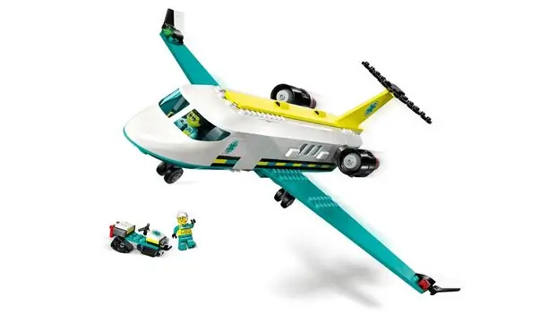 Lego City 60465 Emergency Air Ambulance Airplane, 5 image