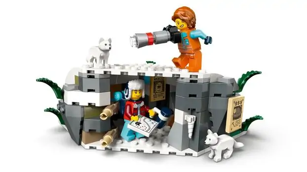Lego City 60470 Explorers' Arctic Polar Express Train, 6 image