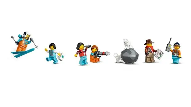 Lego City 60470 Explorers' Arctic Polar Express Train, 4 image