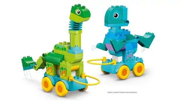 Lego Duplo 10451 3in1 Dinosaurs on Wheels, 4 image