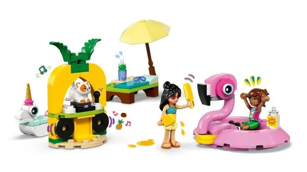 Lego Friends 42658 Unicorn & Flamingo Pool Party, 3 image