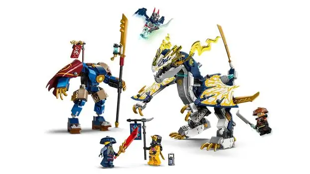 Lego Ninjago 71843 Rogue's Mech Dragon Rider, 3 image