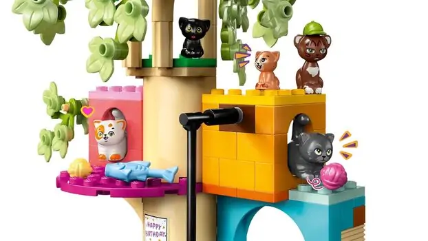 Lego Friends 42666 Cat Birthday Party & Tree House, 4 image