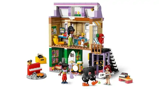 Lego Friends 42653 Music Store & Apartment, 3 image