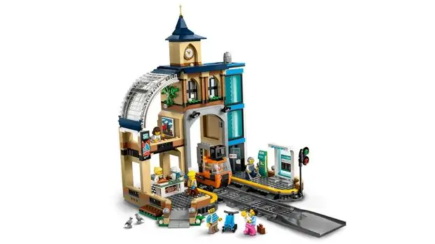 Lego City 60469 Central Train Station, 4 image