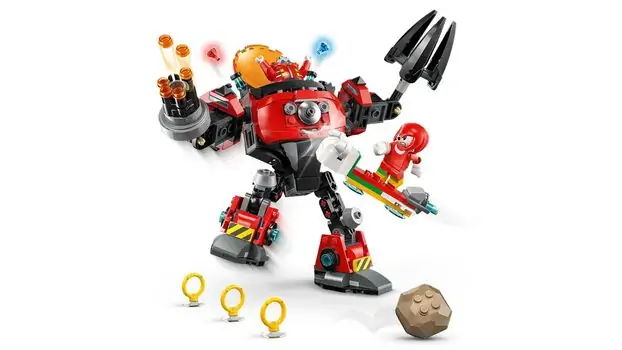 Lego Sonic 77005 Knuckles vs. Dr. Eggman Egg Crusher Mech, 4 image