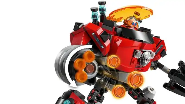 Lego Sonic 77005 Knuckles vs. Dr. Eggman Egg Crusher Mech, 5 image