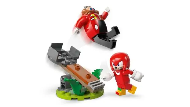 Lego Sonic 77005 Knuckles vs. Dr. Eggman Egg Crusher Mech, 7 image