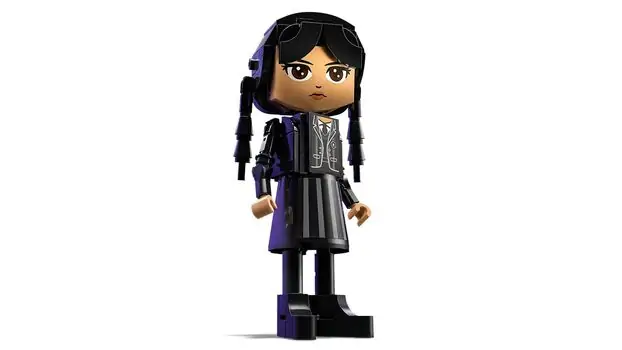 Lego Wednesday 76780 Wednesday Addams Figure, 4 image