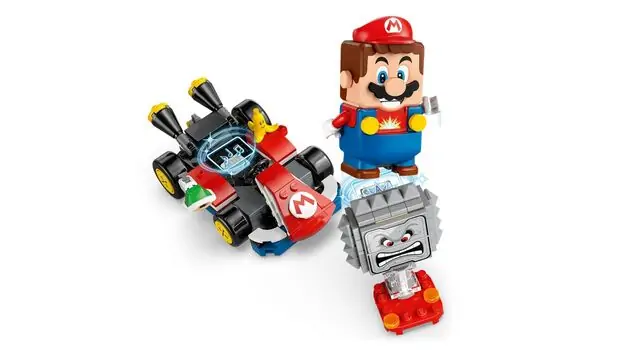 Lego Super Mario 72043 Mario Kart™ – Interactive LEGO® Mario™ & Standard Kart, 6 image