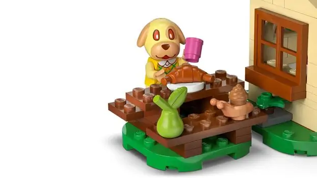 Lego Animal Crossing 77058 Goldie's Cozy House, 4 image