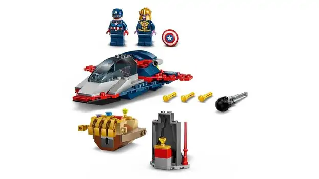 Lego Super Heroes 76319 Captain America vs. Thanos, 4 image
