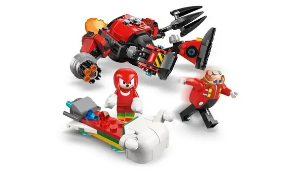Lego Sonic 77005 Knuckles vs. Dr. Eggman Egg Crusher Mech, 6 image