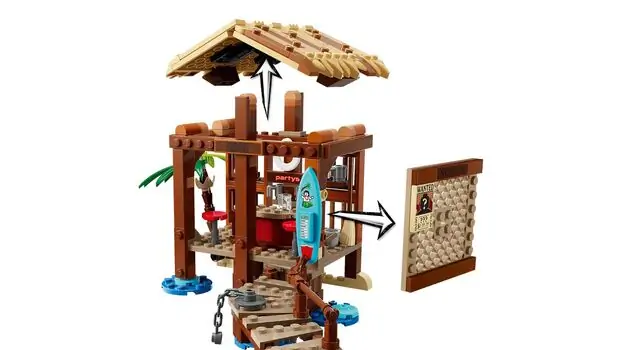 Lego One Piece 75636 Windmill Village Hut, 4 image