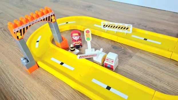 Dede 03323 FIRE ROAD SET 50 PCS სათამაშო ტრასა, 6 image