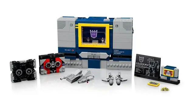 Lego Icons 10358 Transformers: Soundwave, 4 image