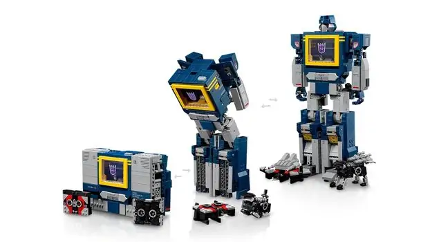 Lego Icons 10358 Transformers: Soundwave, 3 image