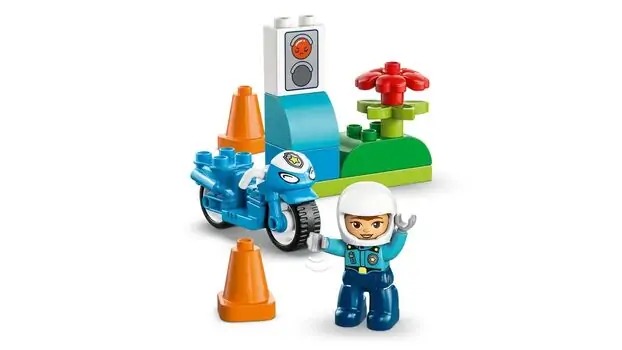Lego Duplo 10471 Blue Police Motorcycle, 5 image