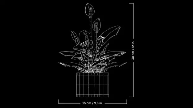Lego Botanicals 11504 Peace Lily, 8 image