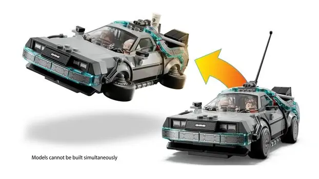 Lego Speed Champions 77256 Time Machine from Back to the Future, 3 image