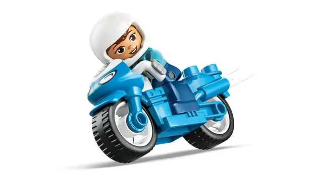 Lego Duplo 10471 Blue Police Motorcycle, 3 image