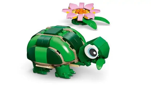 Lego Creator 31377 Turtle with a Water Lily Flower, 5 image
